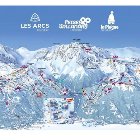 Bel Appartement Ski Aux Pieds Plagne Bellecote La Plagne Bagian luar foto